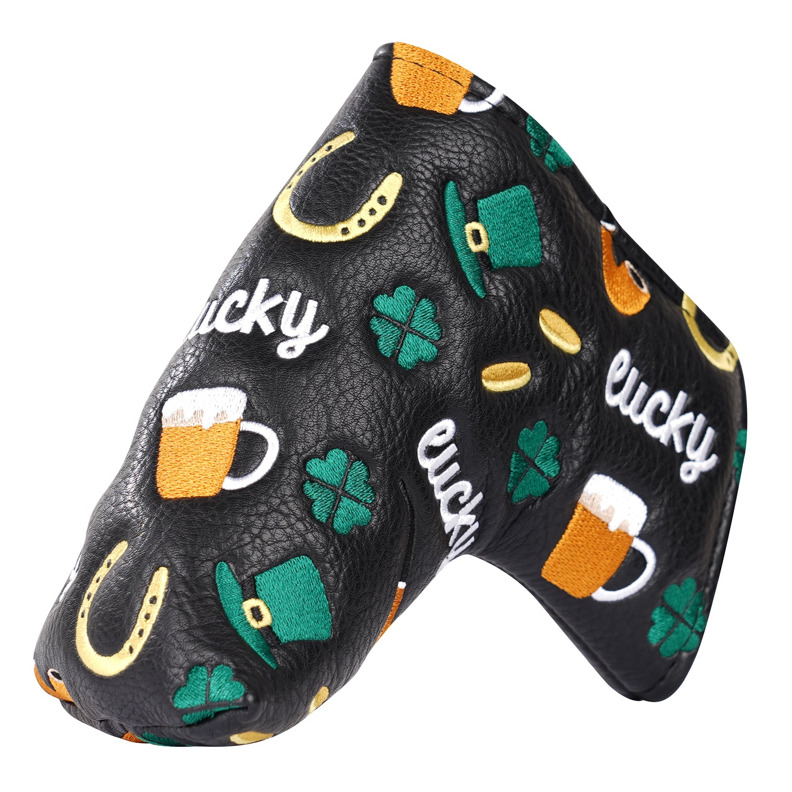 Black PU Cup Tobacco Pipe Blade Head Cover