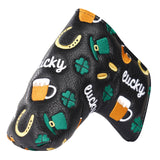 Black PU Cup Tobacco Pipe Blade Head Cover