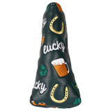 Dark Green PU Cup Tobacco Pipe Blade Head Cover