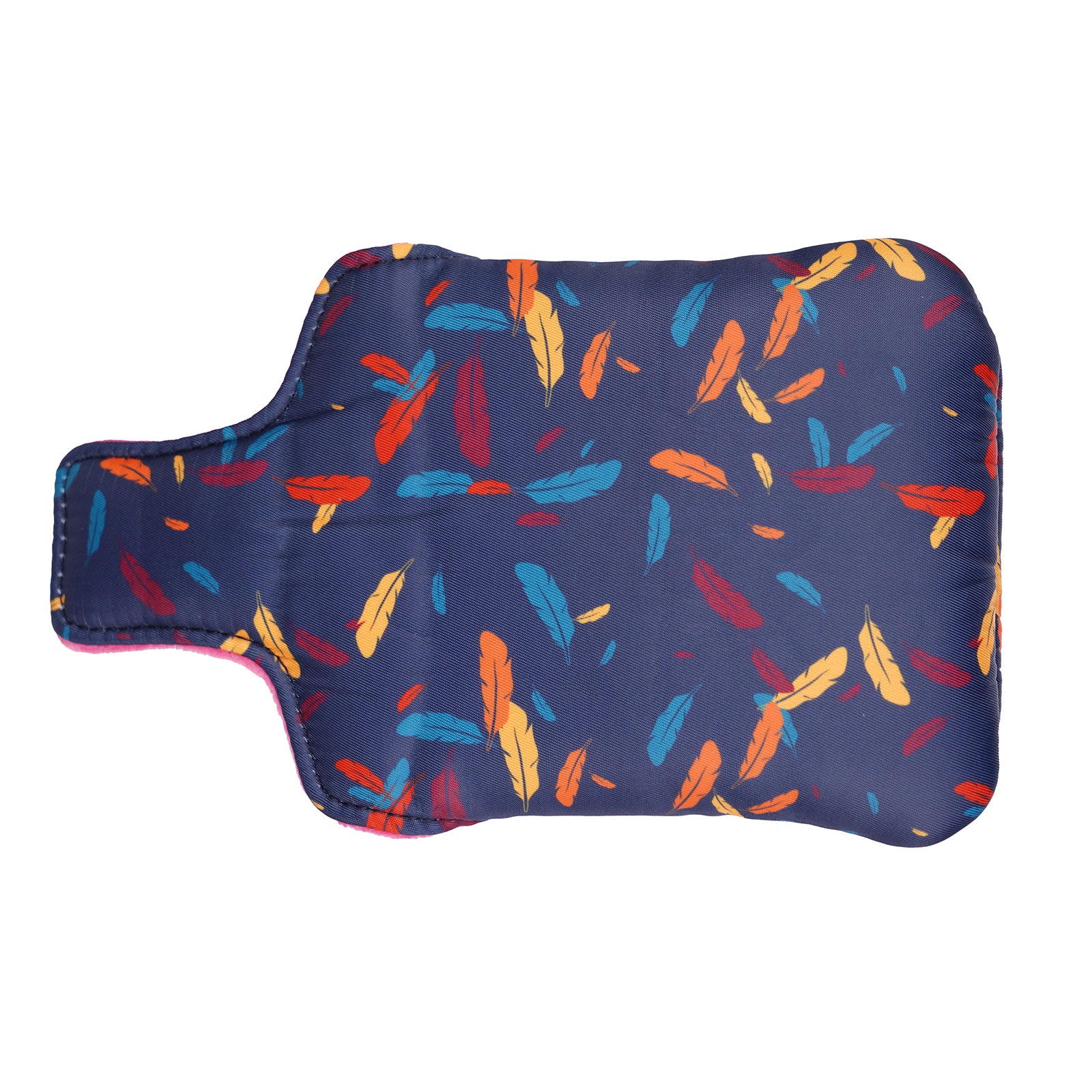 Dark Blue Feather Square Putter Cover
