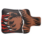 Dark Brown Bear Claw Square Head Cover