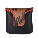 Dark Brown Bear Claw Square Head Cover