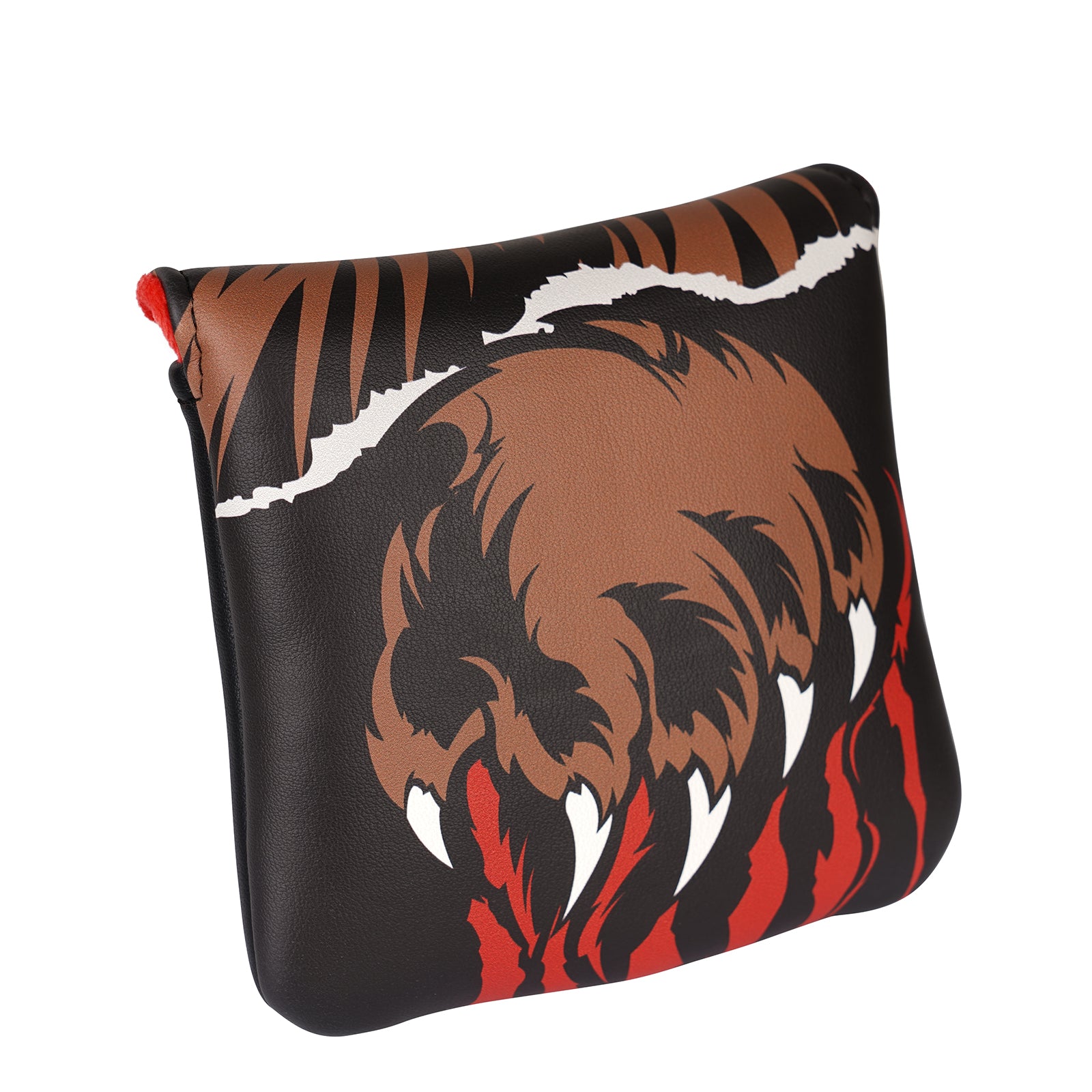Dark Brown Bear Claw Square Head Cover