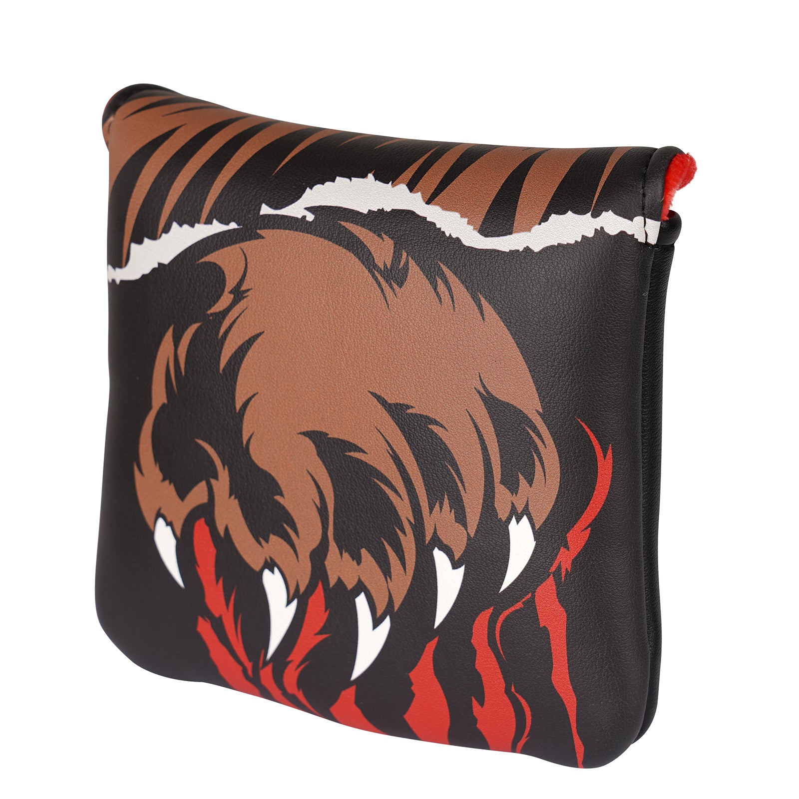 Dark Brown Bear Claw Square Head Cover