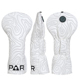 White PU PUPAR Driver Head Cover