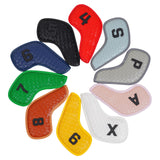 10 Colors Woven Lines Iron Covers 10PCS£¨4-9£¬P,A,S,X£©
