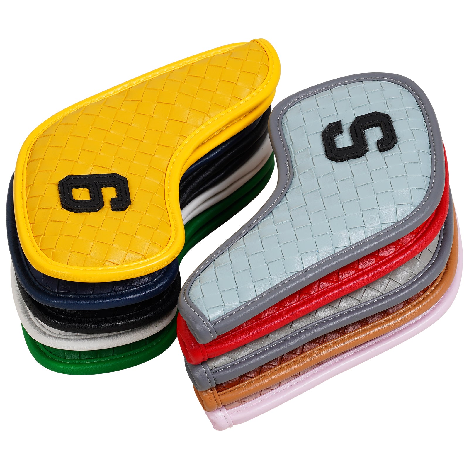10 Colors Woven Lines Iron Covers 10PCS£¨4-9£¬P,A,S,X£©