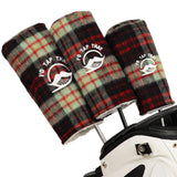 Scottish Plush Cylinder Wooden Head Cover Set