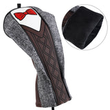 Brown Suit Tie Driver Head Cover