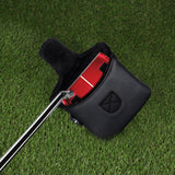 Red Pattern Large Square Head Cover