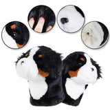 Bernese Mountain Dog Plush Golf Club Driver Cover Headcover