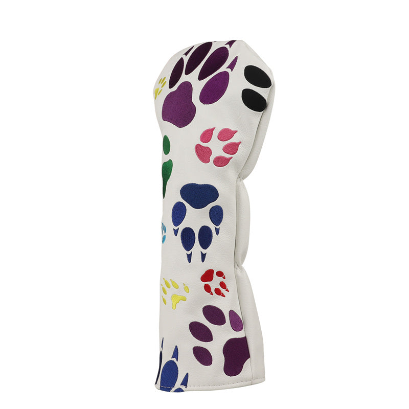 Colorful Bear Paw Golf Club Driver Head Cover