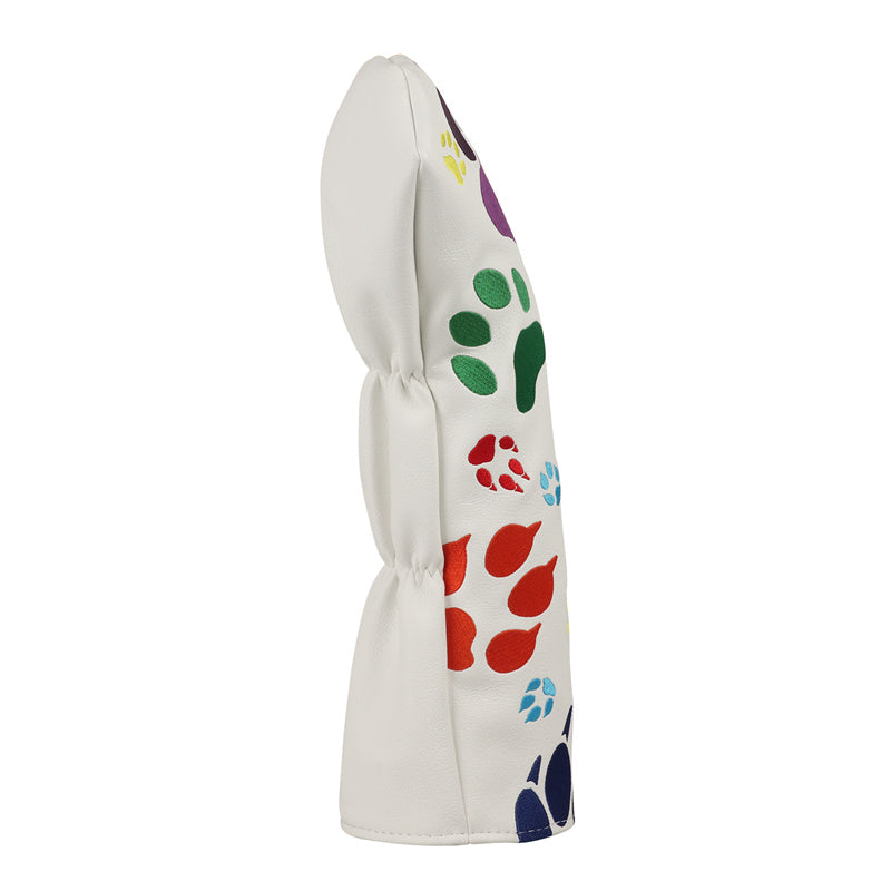 Colorful Bear Paw Golf Club Driver Head Cover
