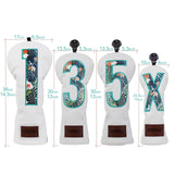 Flowers Golf Club Headcovers Set
