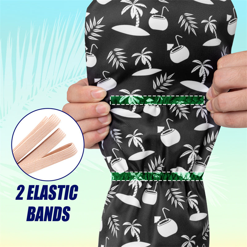 Palm Tree Golf Club Headcovers Set