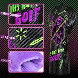 Fluorescent Reaper Golf Driver Headcover