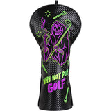 Fluorescent Reaper Golf Driver Headcover