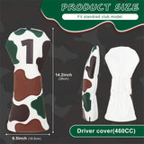 CAMO Golf Headcovers Set - Driver, Fairway wood, Hybrid/ Utility-CraftsmanGolf