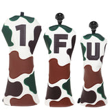 CAMO Golf Headcovers Set - Driver, Fairway wood, Hybrid/ Utility