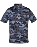 Camouflage Shorts Sleeve Polo Shirt