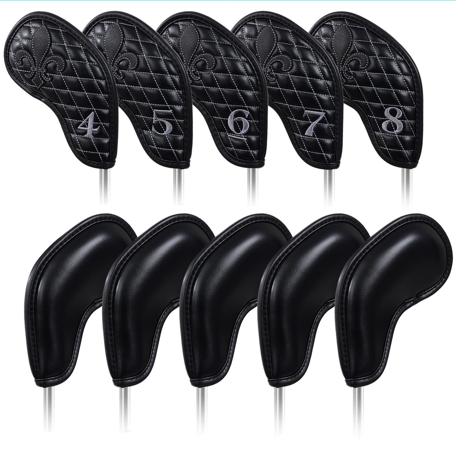 Iris Driver Iron Head Cover Set
