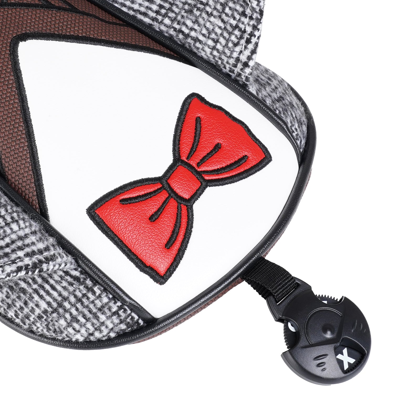 Brown Suit Tie Driver Head Cover