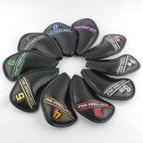 Colorful Embroidery Number Iron Headcover Set