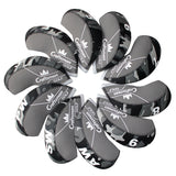 Black&Grey Camouflage Neoprene Iron Head Cover Set 10PCS