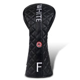 White Vortex Driver Head Cover Set