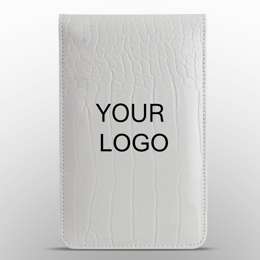 Custom Logo Crocodile Pattern Leather Scorecard Holder