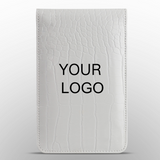 Custom Logo Crocodile Pattern Leather Scorecard Holder