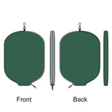 Custom Leather Pickleball Cover with Embroidered Logo