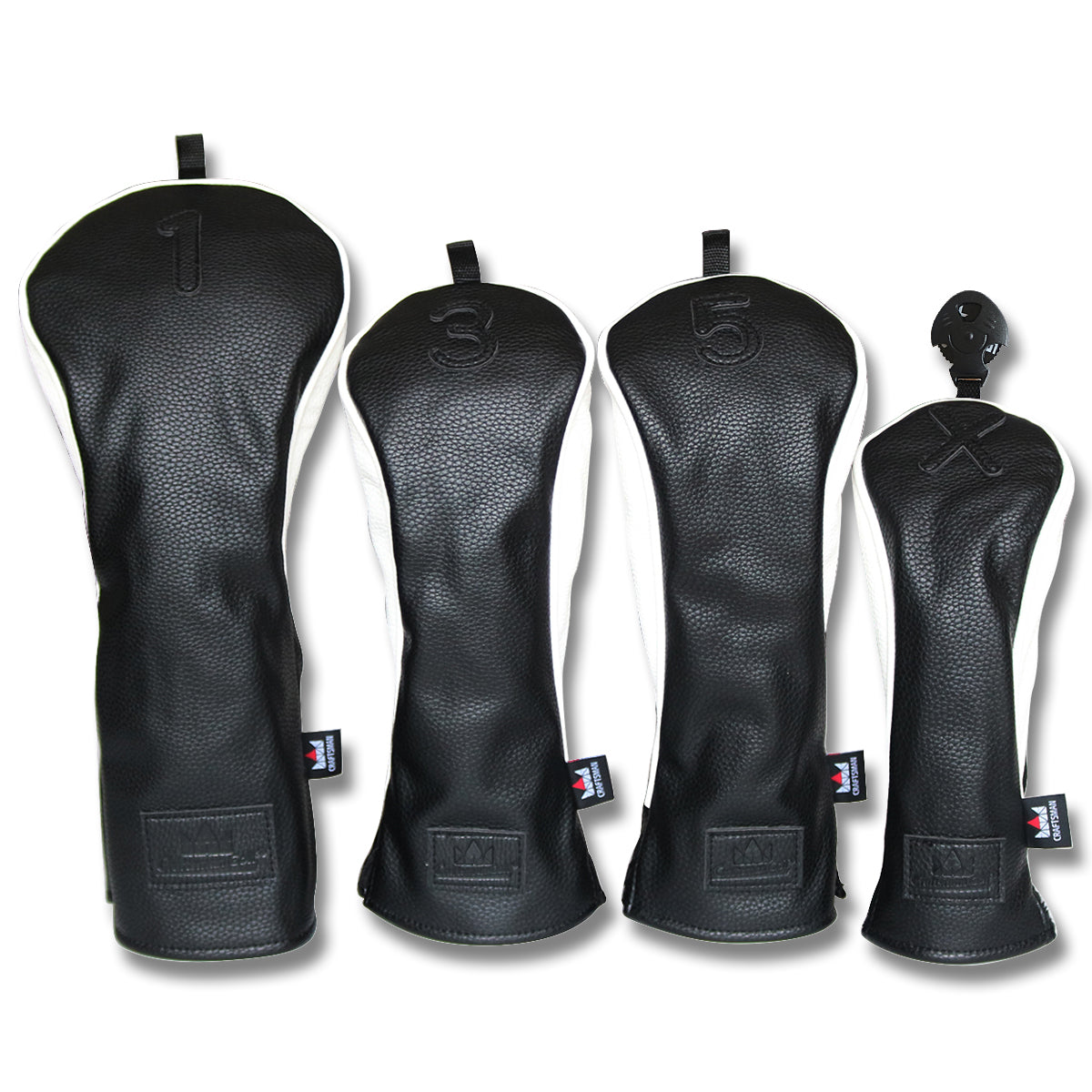 Three-Piece Golf Headcover Set