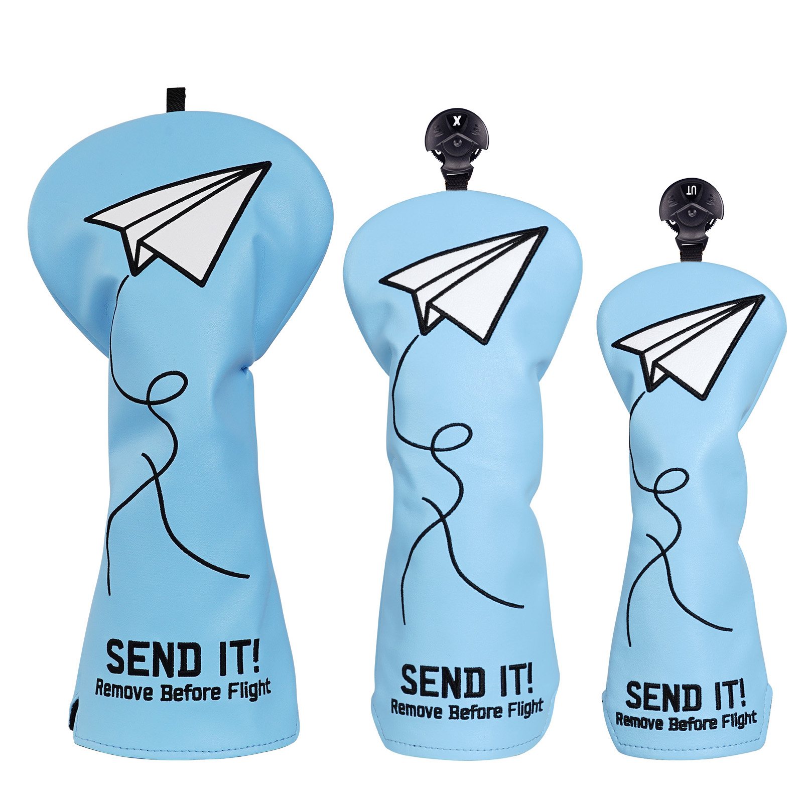 Paper Plane Send It 460cc Blue Driver Head Cover