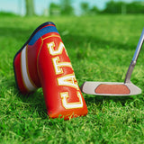 Green Blue Red Stars Blade Putter Head Cover