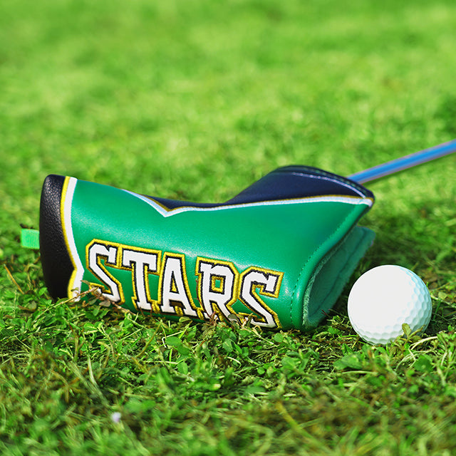 Green Blue Red Stars Blade Putter Head Cover