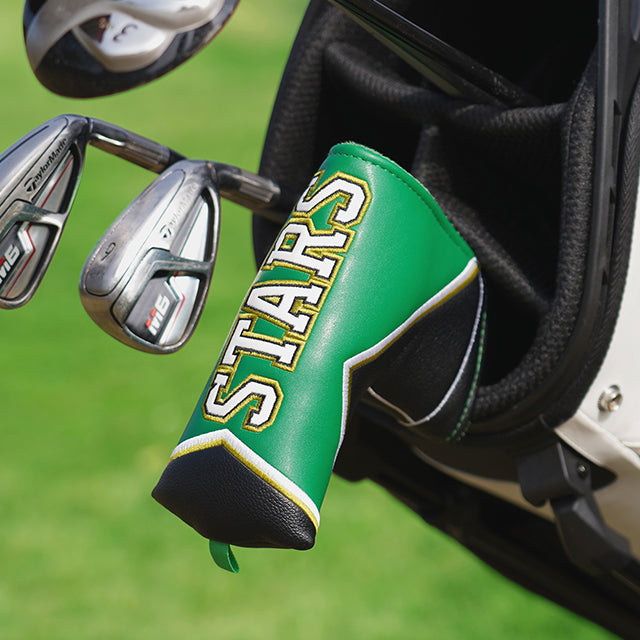 Green Blue Red Stars Blade Putter Head Cover