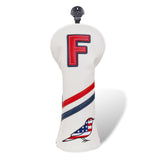 American Flag Bird Driver Head Cover Set