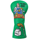 Beer Man Leather Golf Club Driver Head Cover