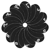 Black Neoprene Iron Covers Set 11pcs(3-9, Pw, Aw, Sw, Lw)