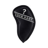 Custom Individual Colorful Embroidery Number Iron Head Cover - CraftsmanGolf