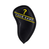 Custom Individual Colorful Embroidery Number Iron Head Cover - CraftsmanGolf