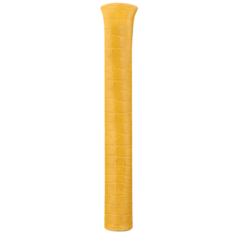 Personalized Crocodile Pattern Leather Alignment Stick Cover - CraftsmanGolf