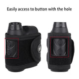 Black Oxford Rangefinder Strap - CraftsmanGolf