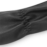 Black Leather Lucky Clover Golf Headcovers - CraftsmanGolf