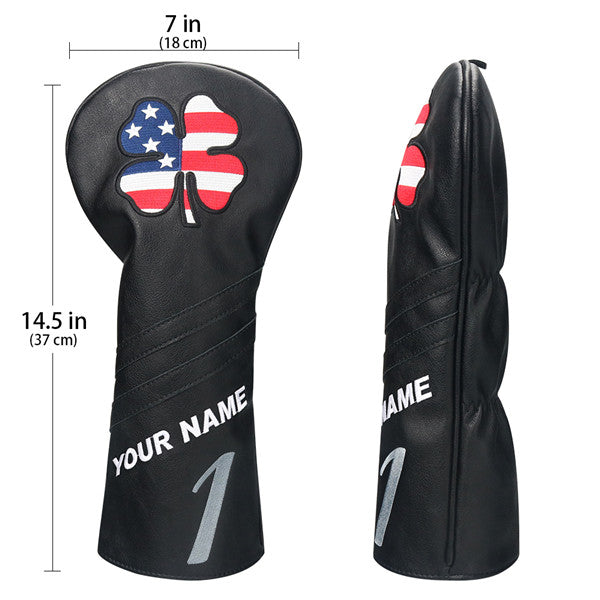 Custom Leather Club Head Covers - Craftsman Golf