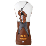 Golf Club Swing Man Driver Head Cover