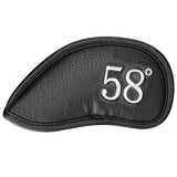 Leather Wedge Iron Head Covers 48° 50° 52° 54° 56° 58° 60° 62°-CraftsmanGolf