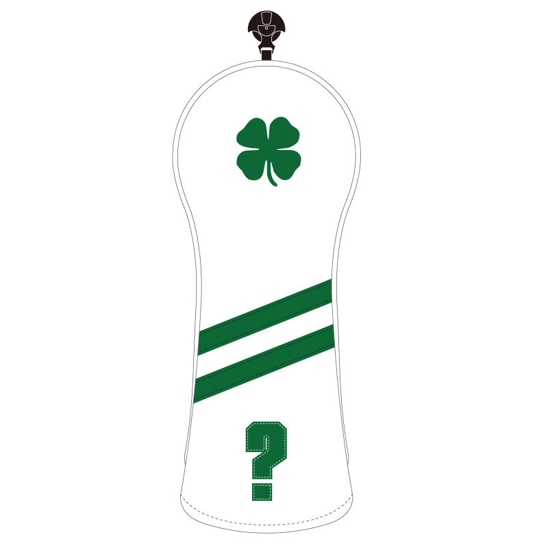 Personalized Green Lucky Clover Wood Head Covers - Craftsman Golf