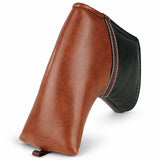 Brown Dark Green Vintage Blade Putter Cover